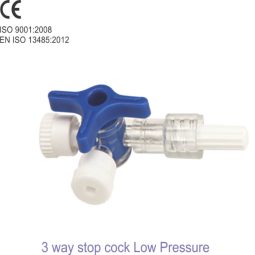 3 Way Stop Cock Low Pressure Iso