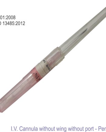 I.V. Cannula Without Wings Without Port (Pen Type)