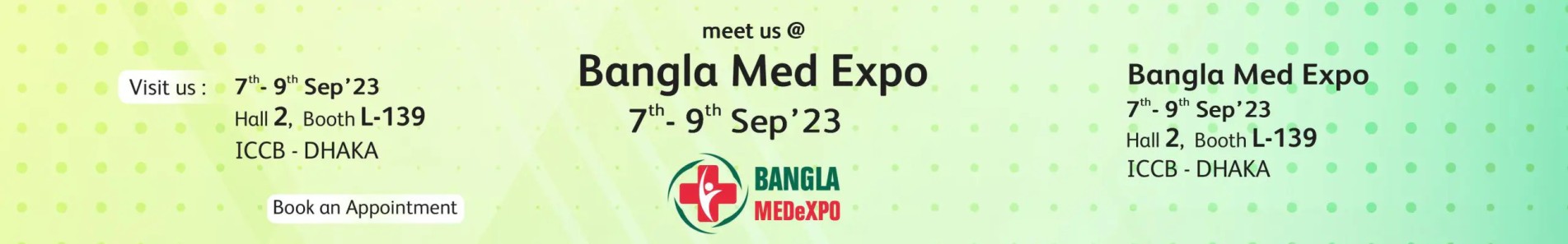 Bangla Med Expo 2023 Banner