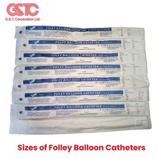 Sizes Of Foley Balloon Catheter