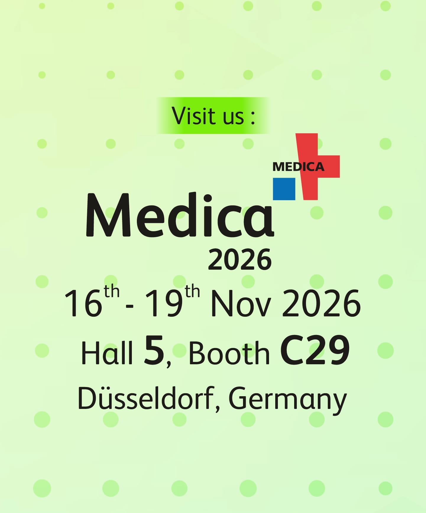 Medica 2026 Banner